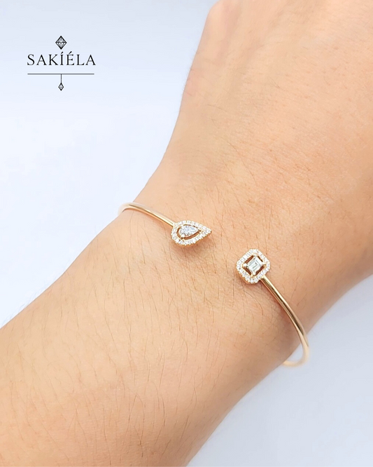 Open Bangle - 0.35cts