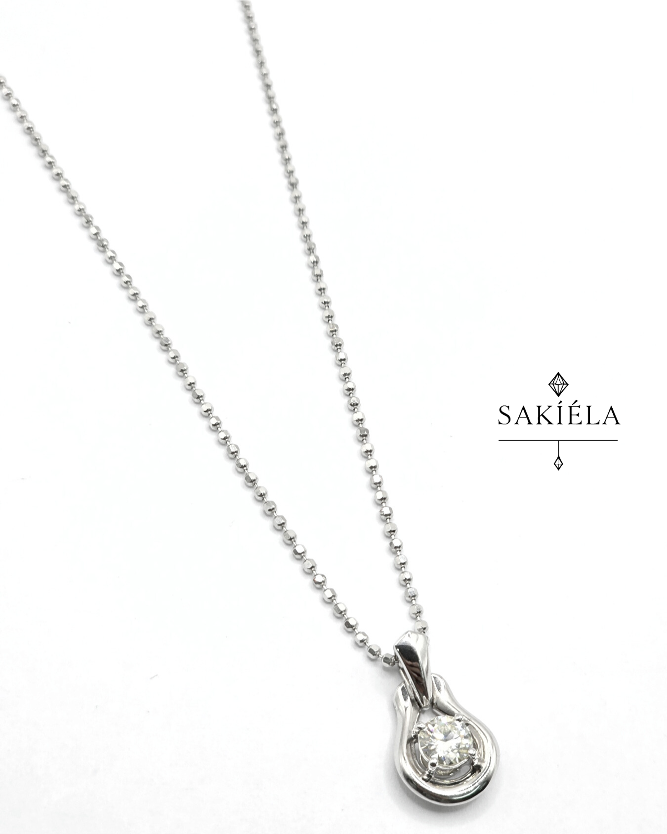 Diamond Pendant Necklace - 0.50cts