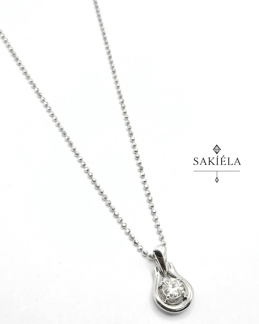 Diamond Pendant Necklace - 0.50cts