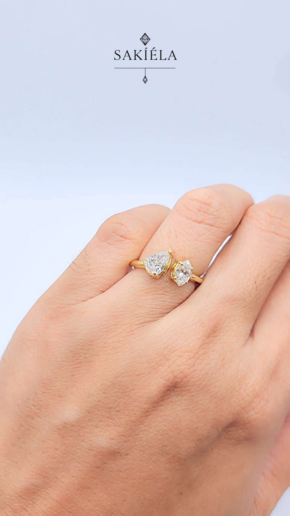 Diamond Pouch Ring