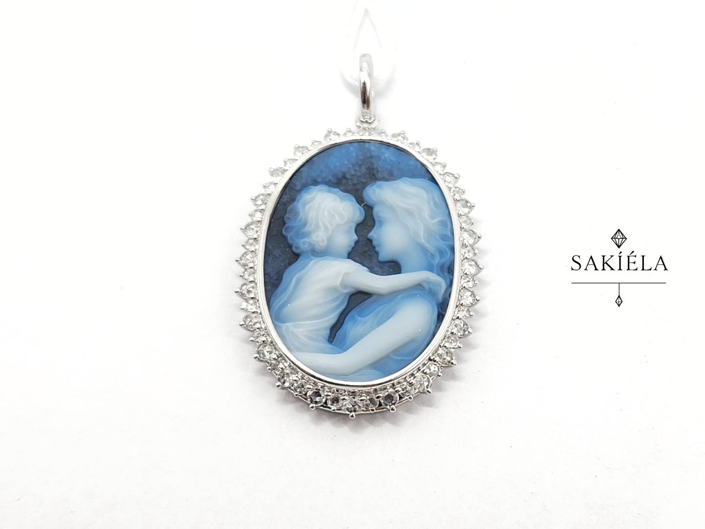 Mother's Love Pendant - 0.41cts