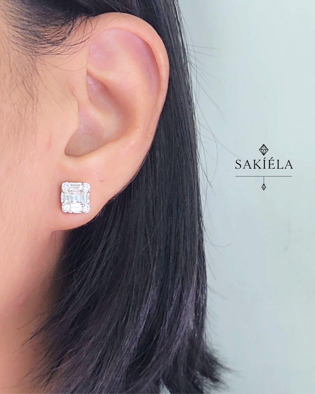 2-Way Diamond Earrings - 2.0cts
