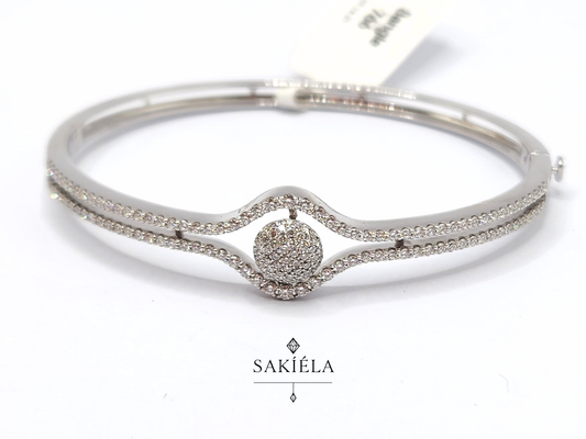 Evil Eye Bangle - 1.20cts