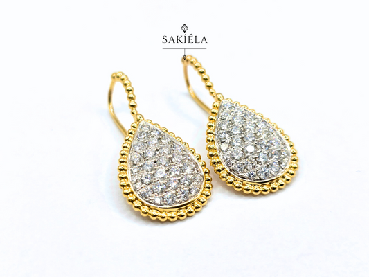 Clip Earrings - 2.80cts