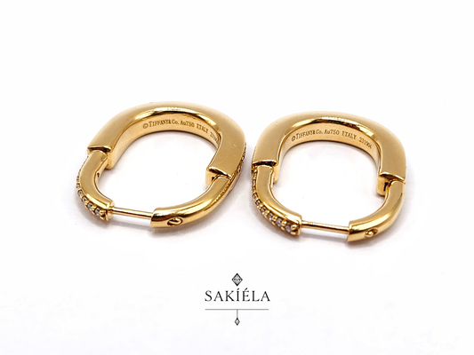 Tiffany & Co. Lock Earrings - 0.85cts