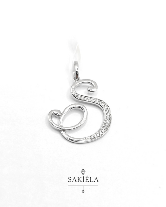 "S" Pendant - 0.30cts