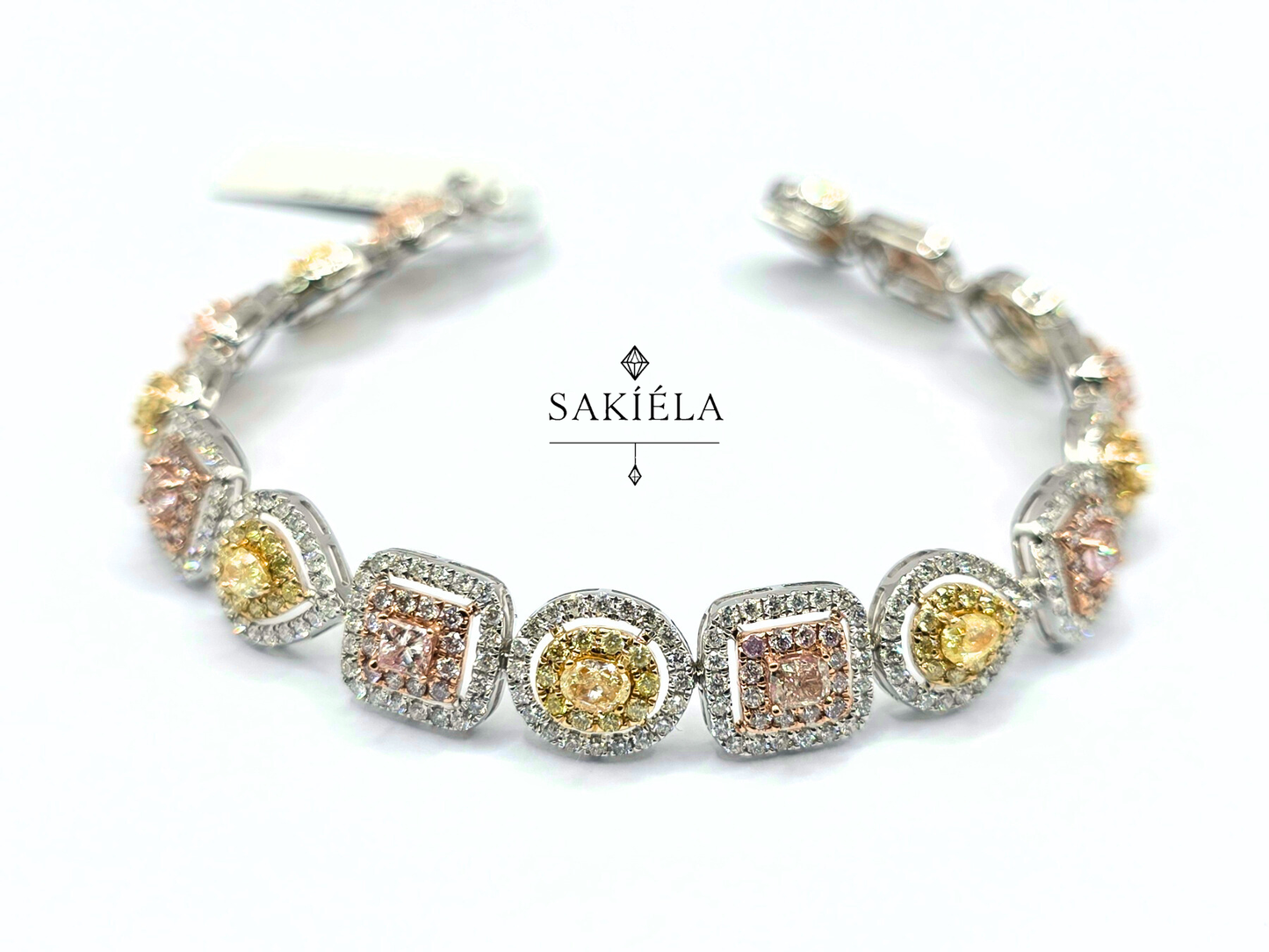 Fancy Colored Bracelet - 2.84cts