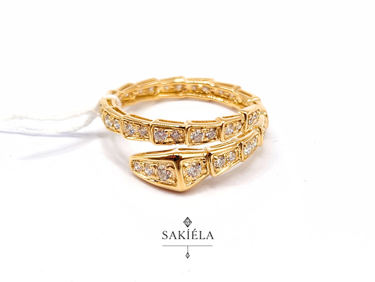 BVLGARI Serpenti Ring (Yellow Gold)