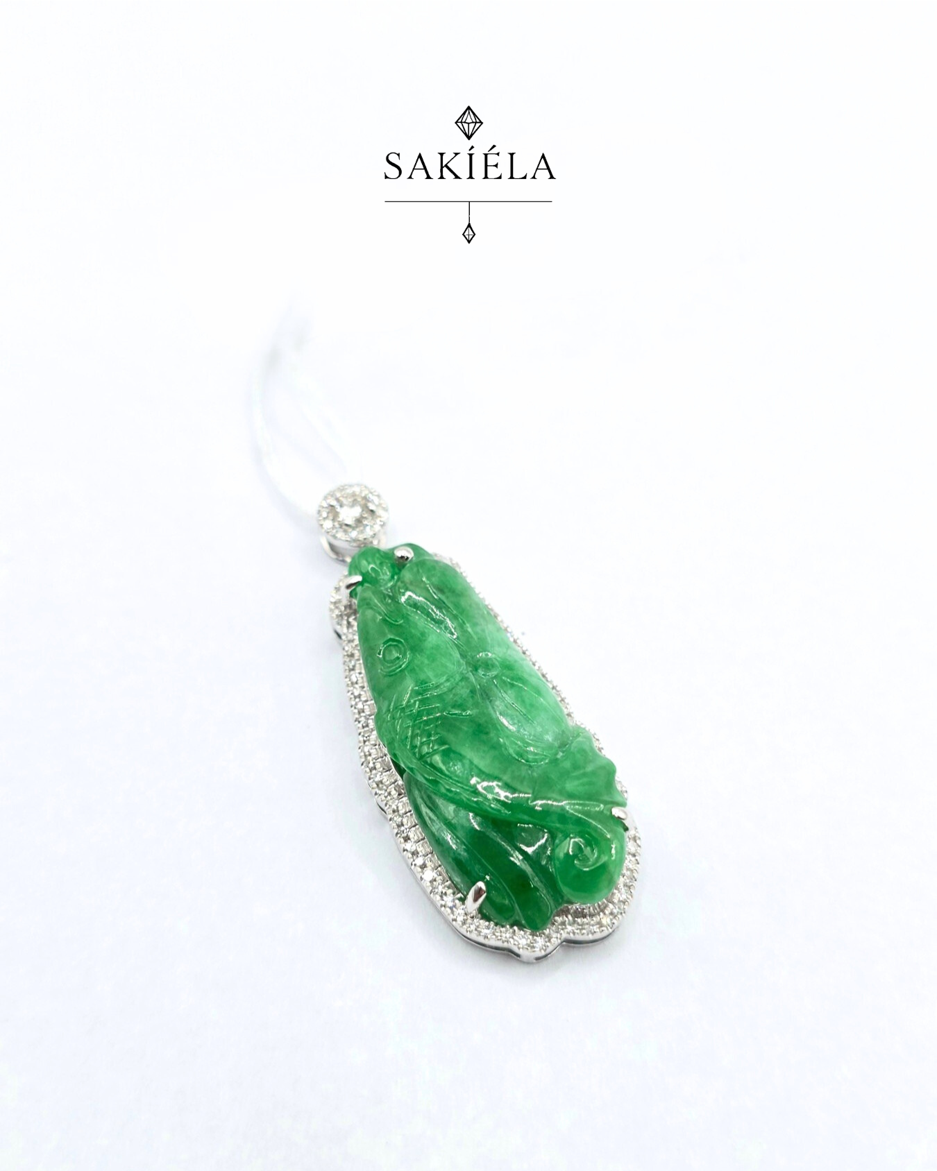 Jade Pendant - 11.73cts