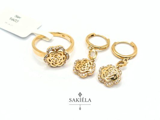 Diamond Ring & Earrings Set 39