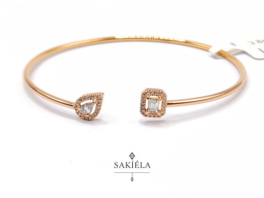 Open Bangle - 0.35cts