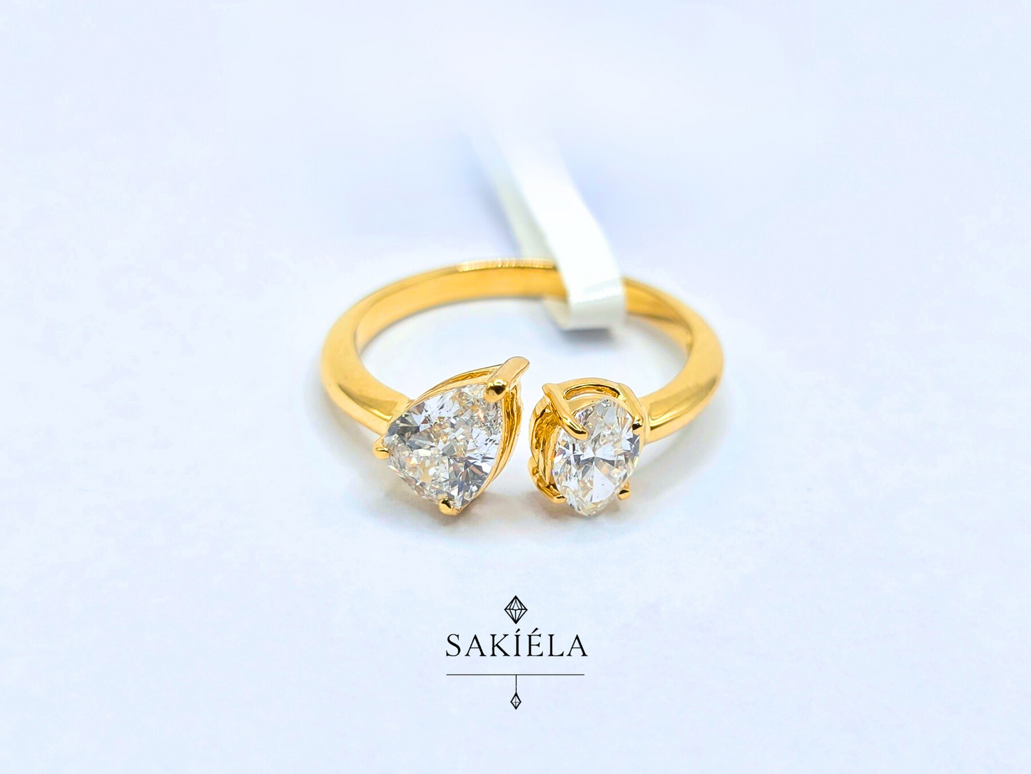 Diamond Pouch Ring