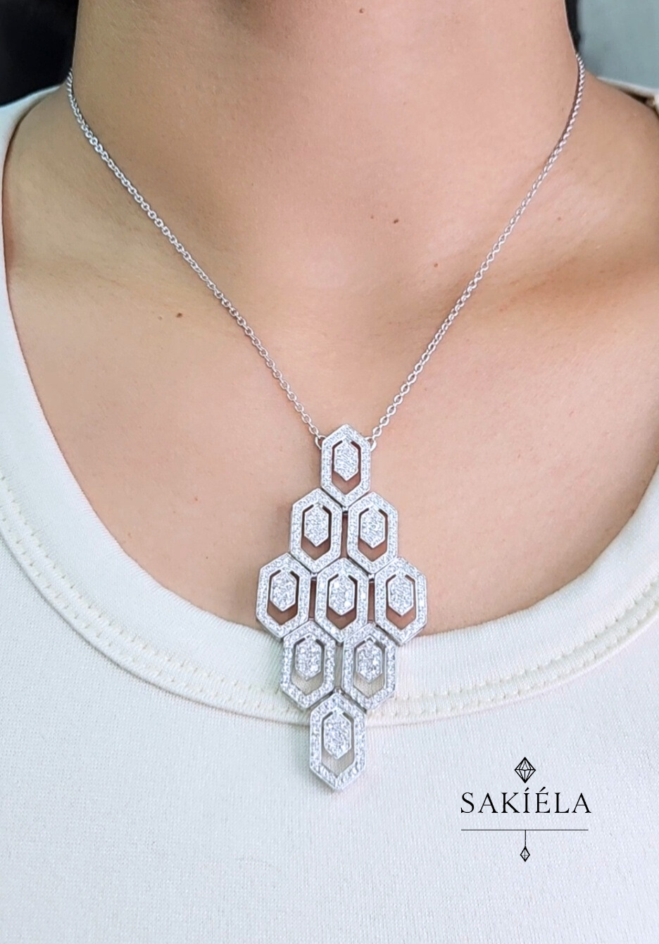 Diamond Necklace - 4cts