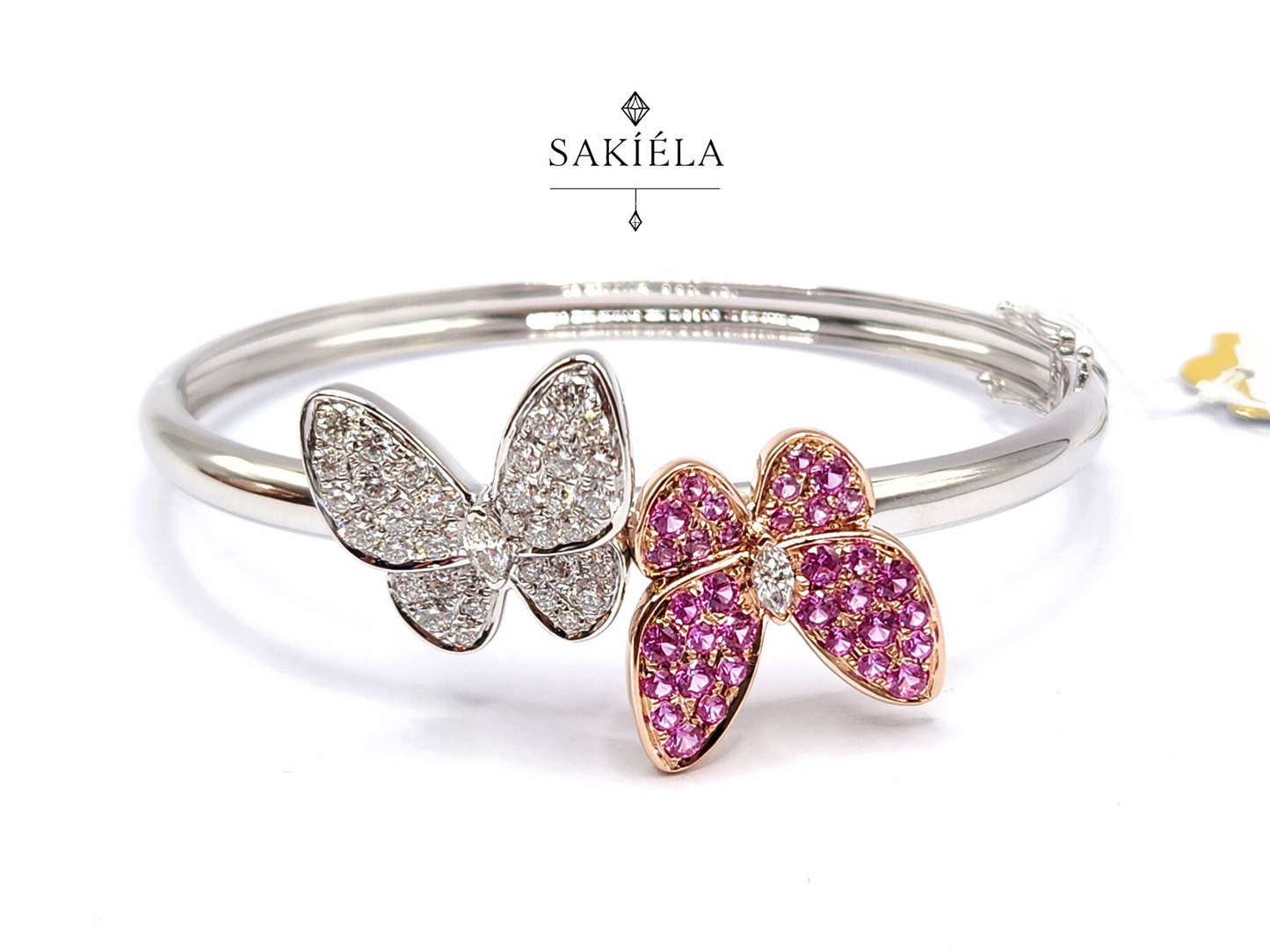 Butterfly Bangle - 1.24cts
