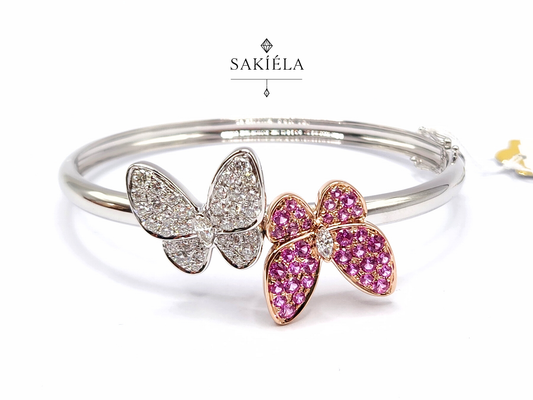 Butterfly Bangle - 1.24cts