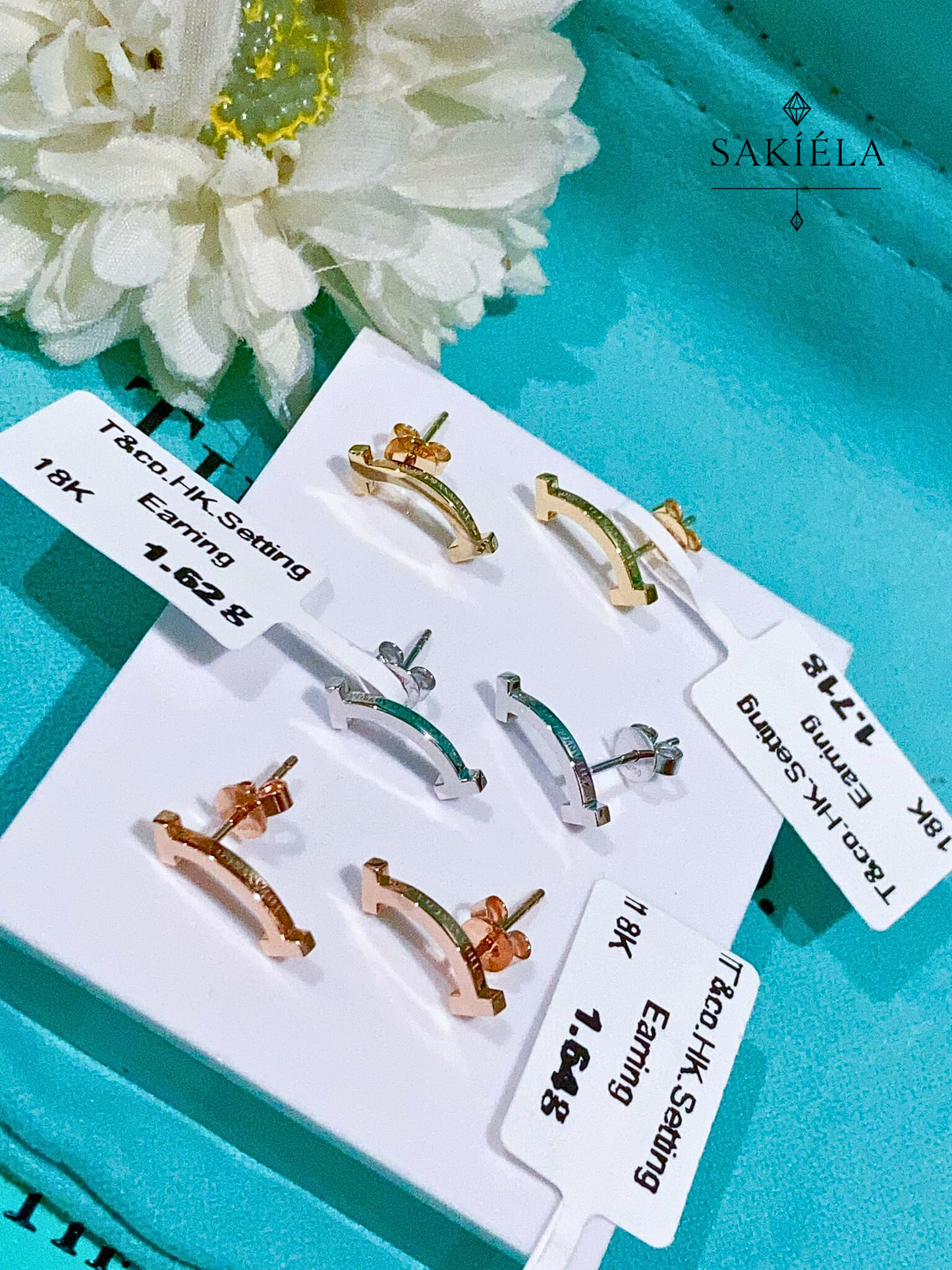 Tiffany T-Smile Earrings