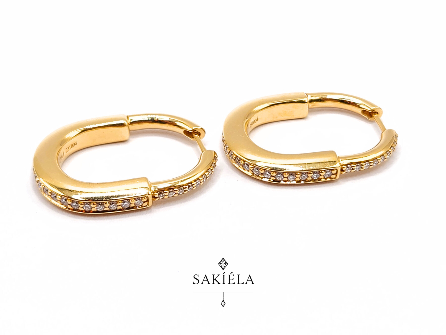 Tiffany & Co. Lock Earrings - 0.85cts