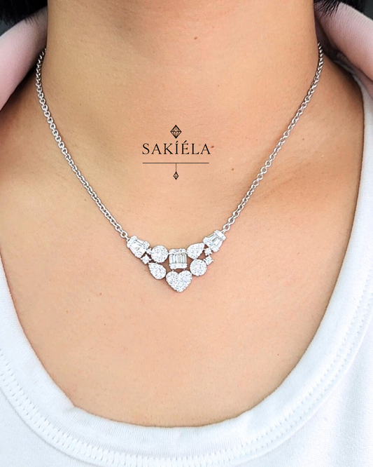 Diamond Necklace - 2.8cts