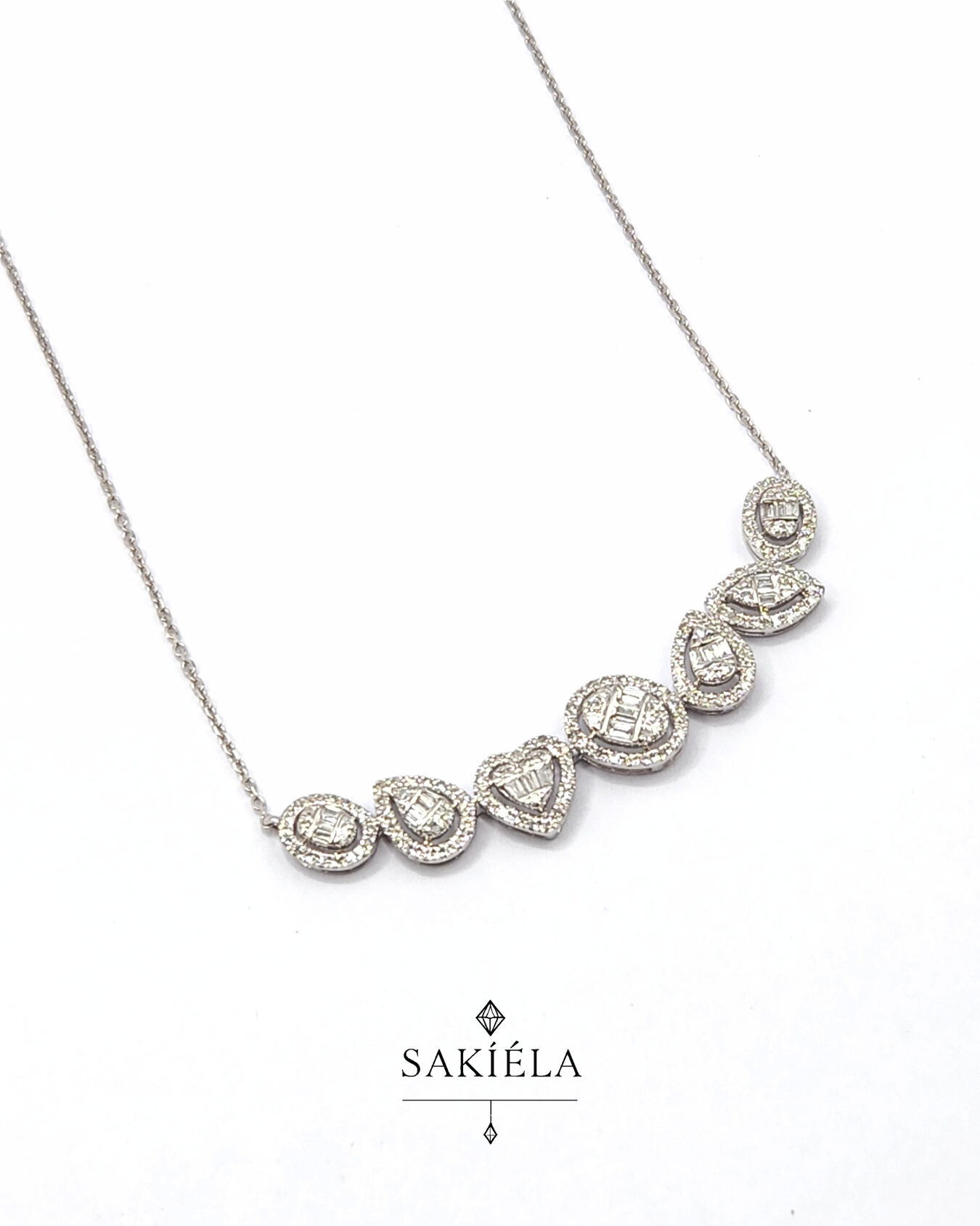 Diamond Pendant Necklace - 0.47cts