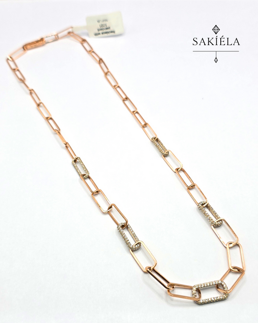 Chain-link Necklace - 5cts