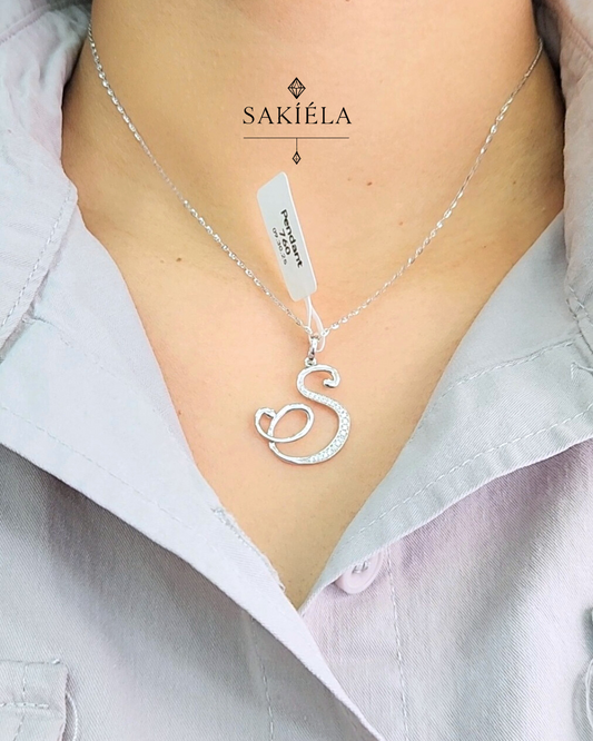 "S" Pendant - 0.30cts