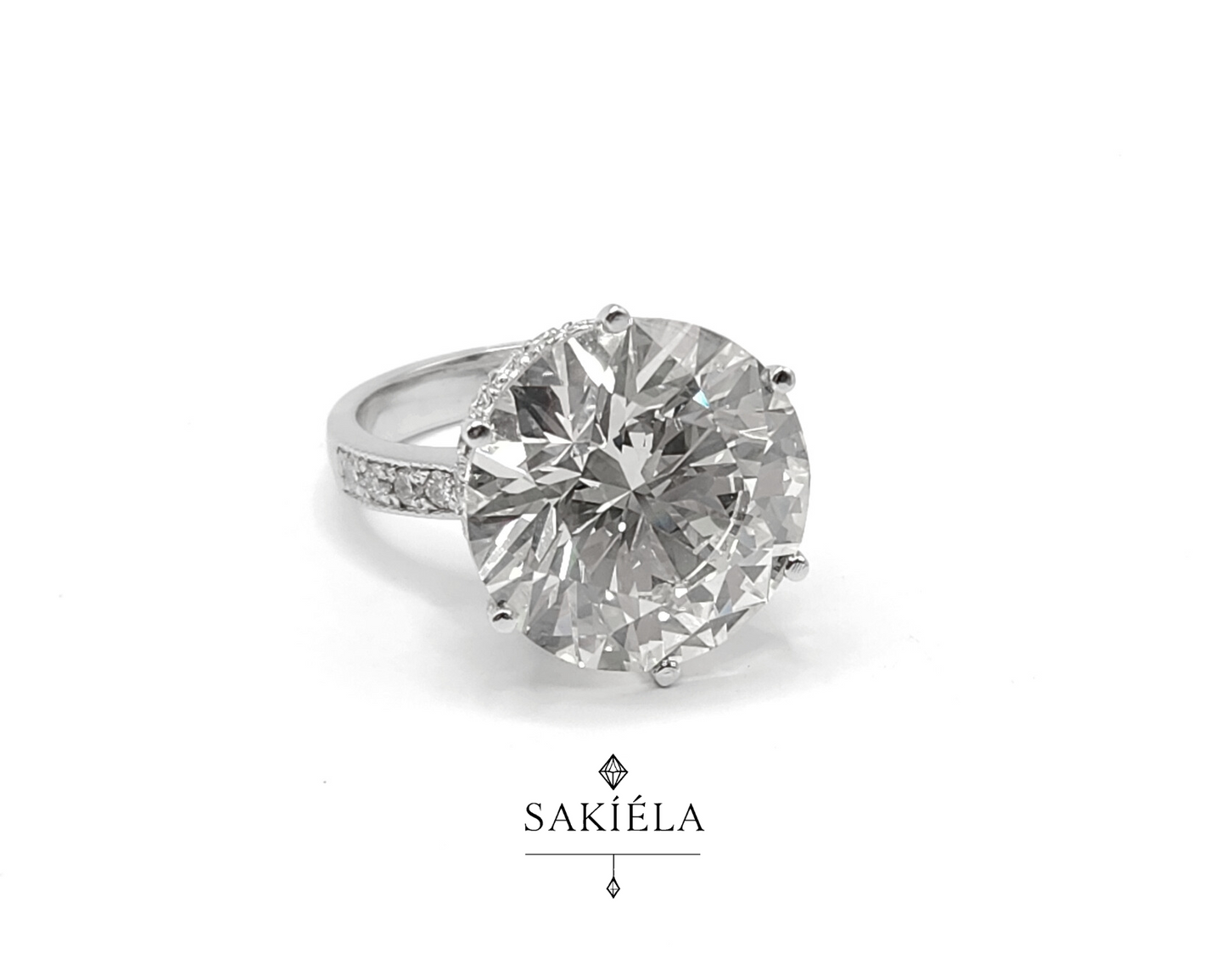 Round Diamond Ring - 15cts