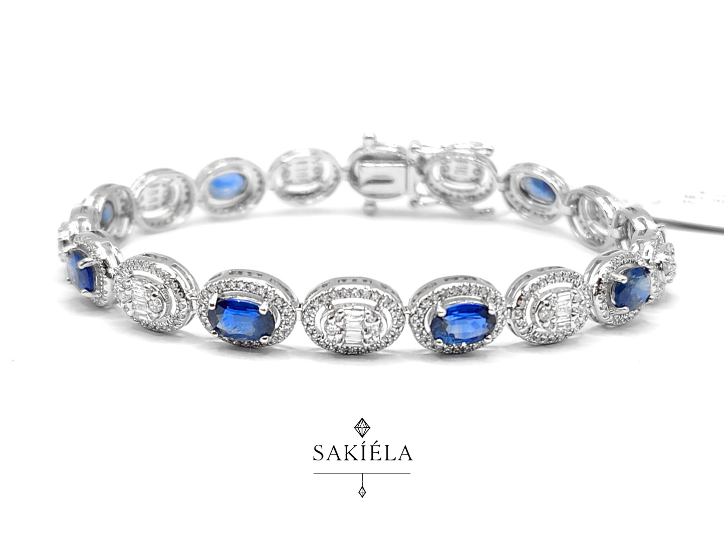 Blue Diamond Bracelet - 1.035cts