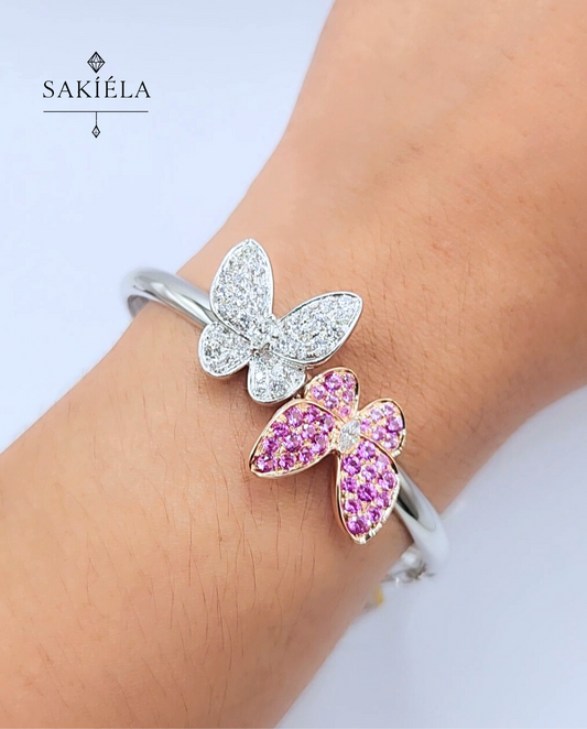 Butterfly Bangle - 1.24cts