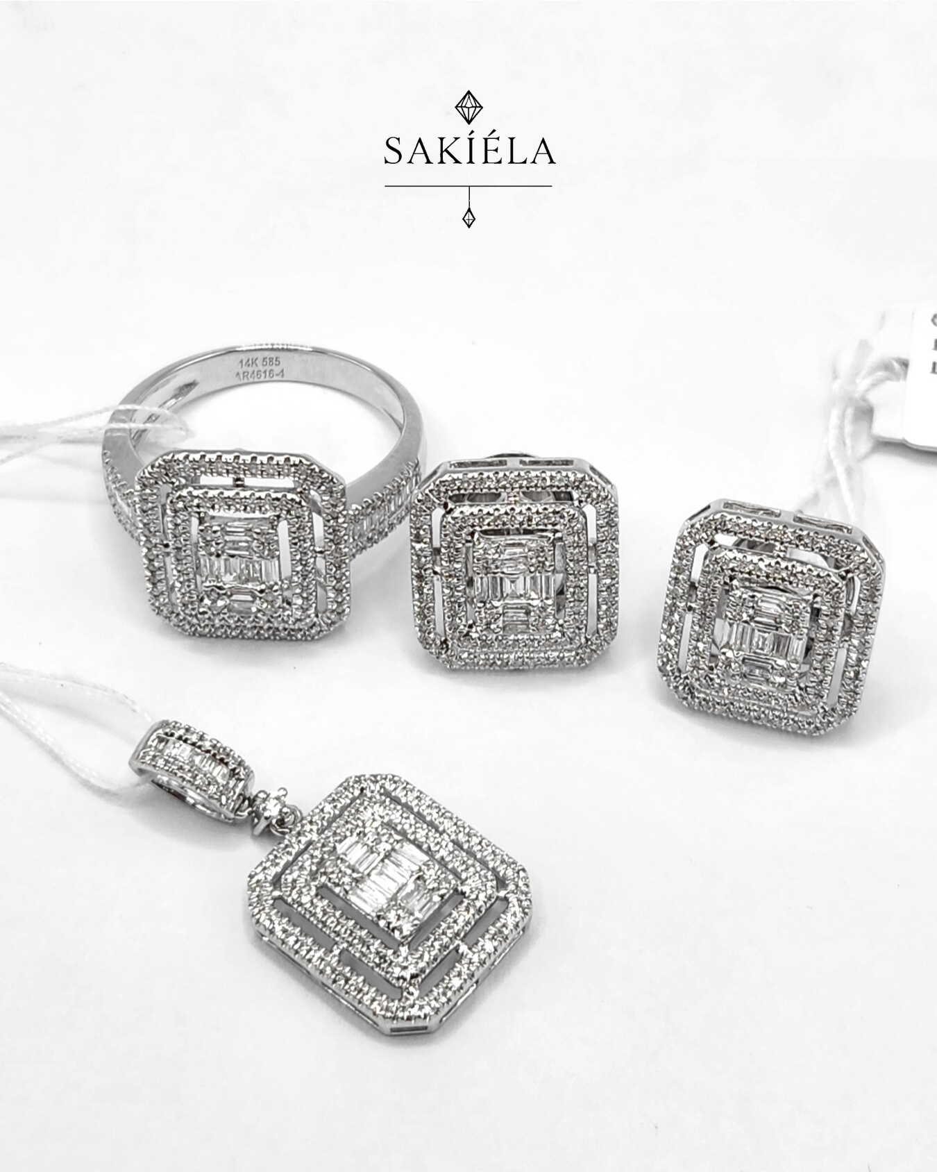 Golden Radiance Set (White Gold)