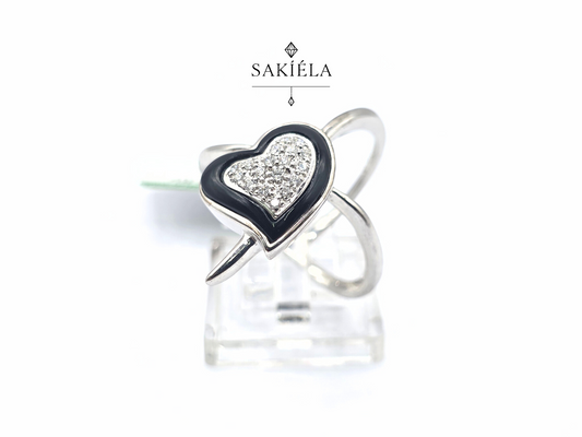 Heart Diamond Ring - 0.17cts