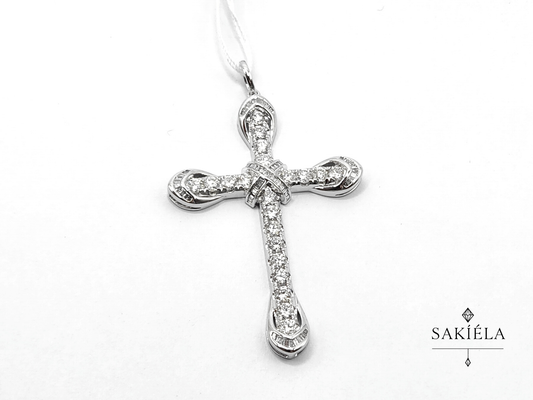 Diamond Cross Pendant - 1.69cts