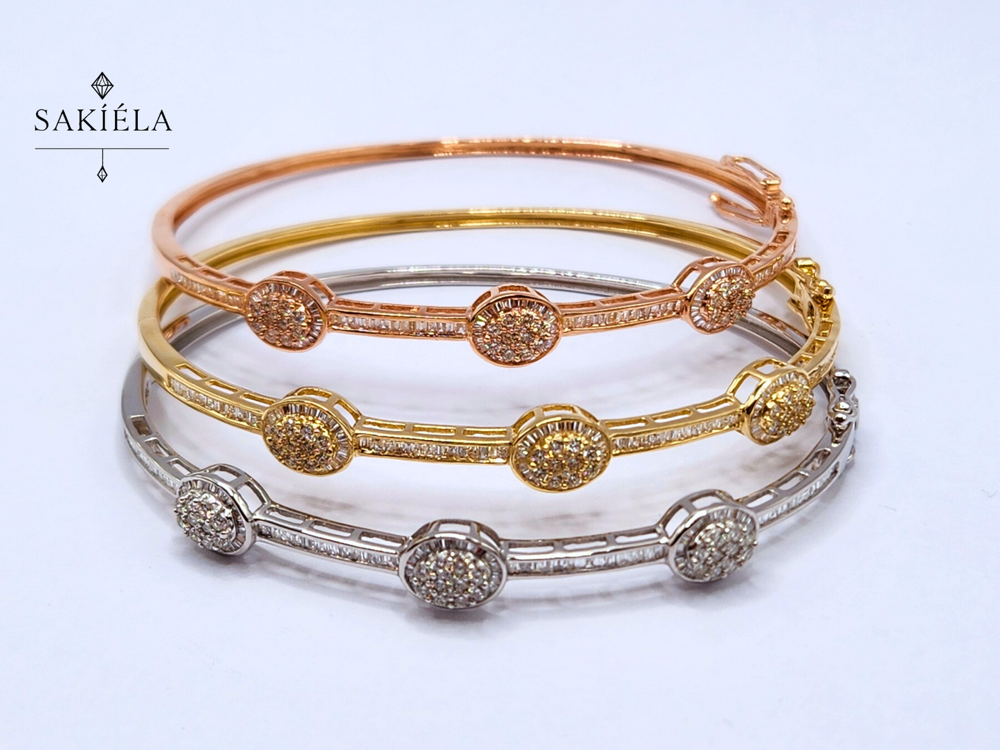 Diamond Bangle - 2.60cts