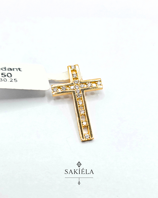Cross Pendant - 0.32cts