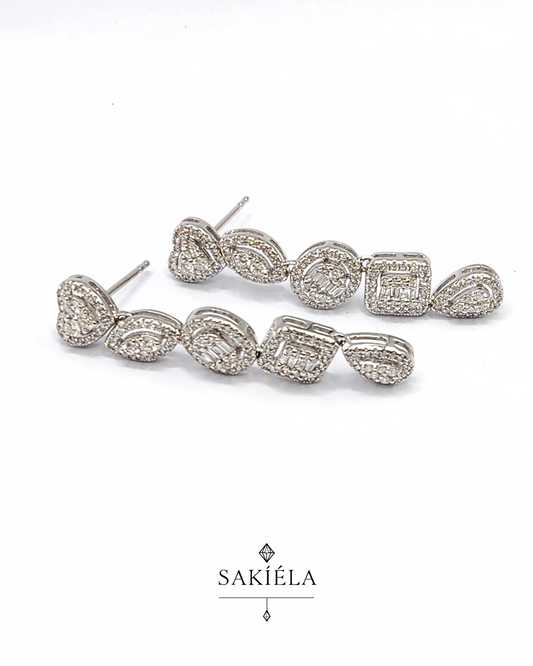 Diamond Earrings - 0.865cts