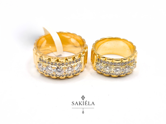 Wedding Rings - 2.5cts