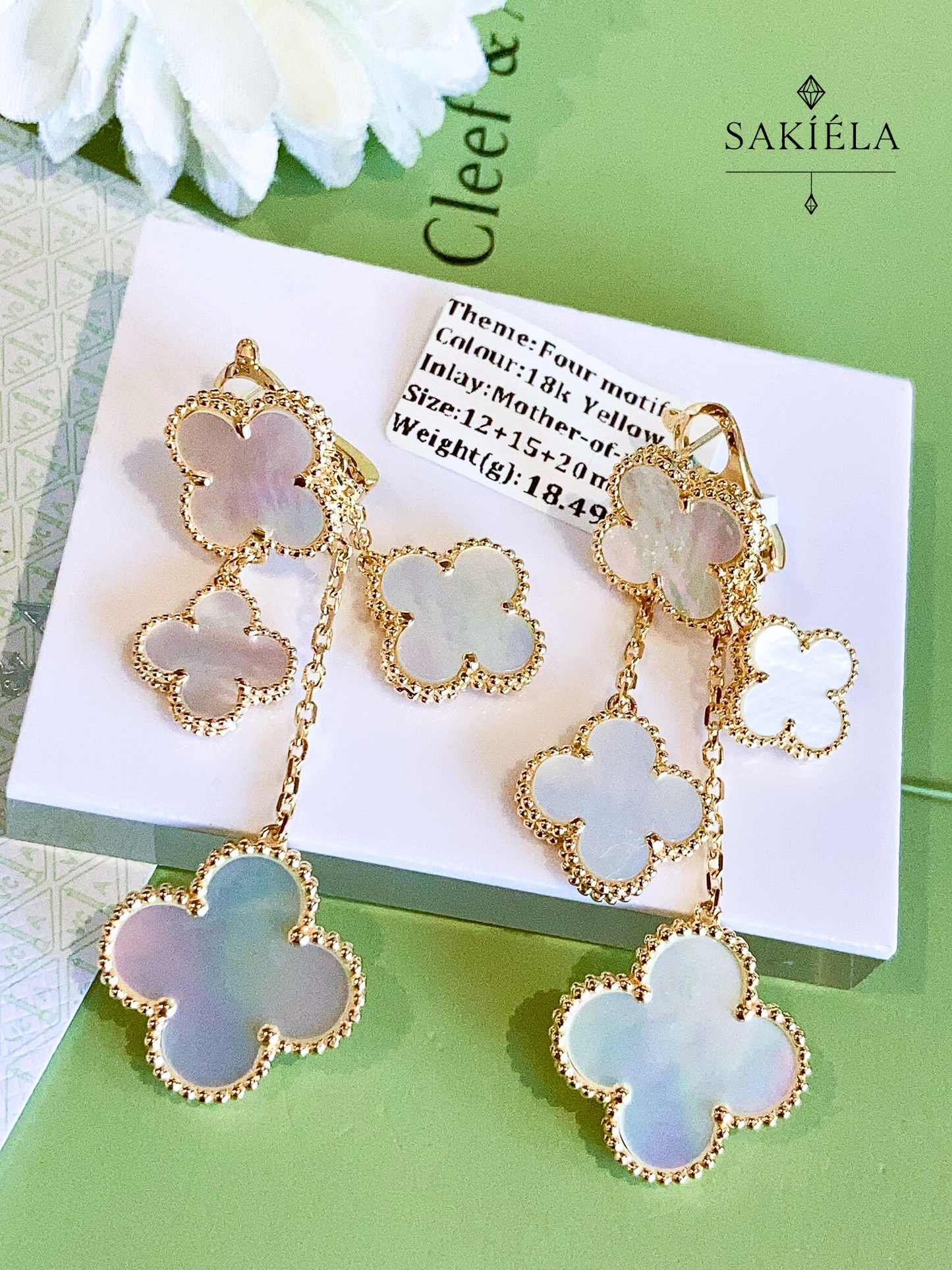Van Cleef & Arpels Alhambra 4 Motifs Earrings