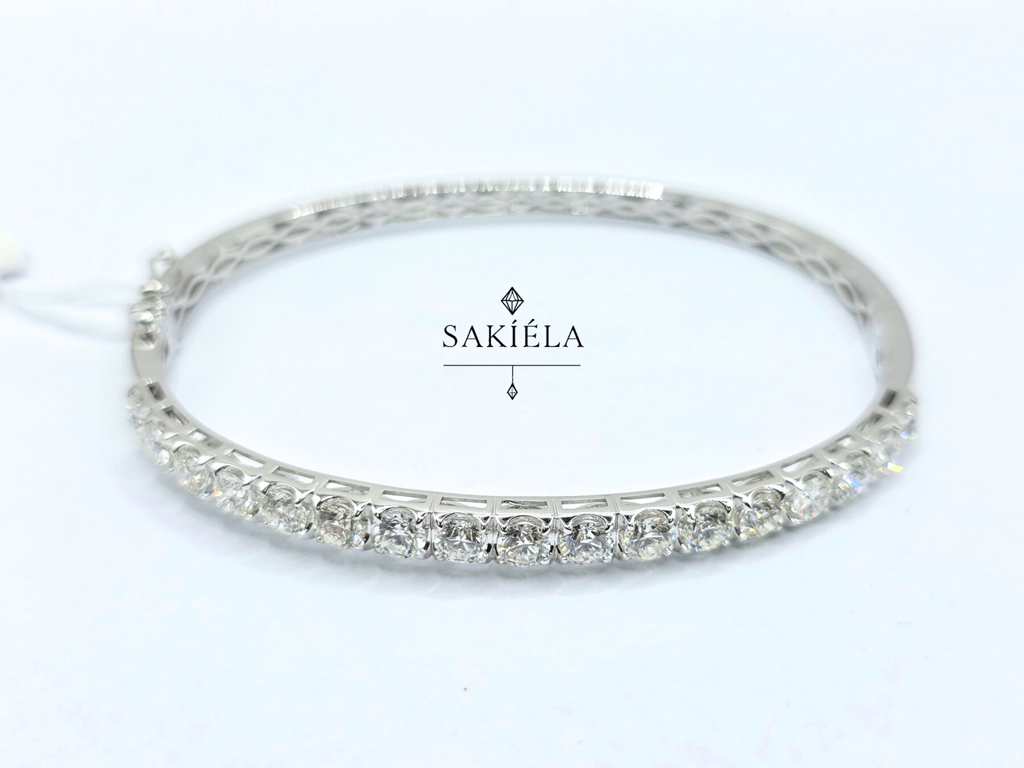 Diamond Tennis Bangle