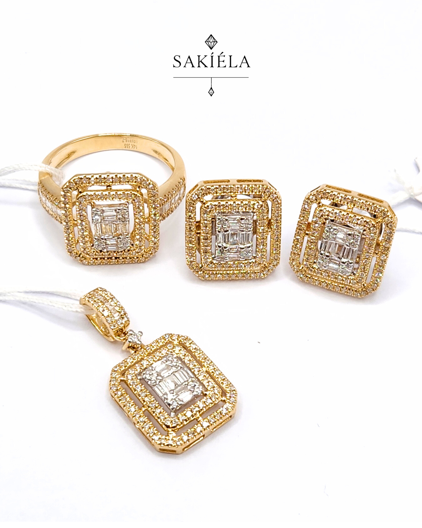 Golden Radiance Set (Yellow Gold)