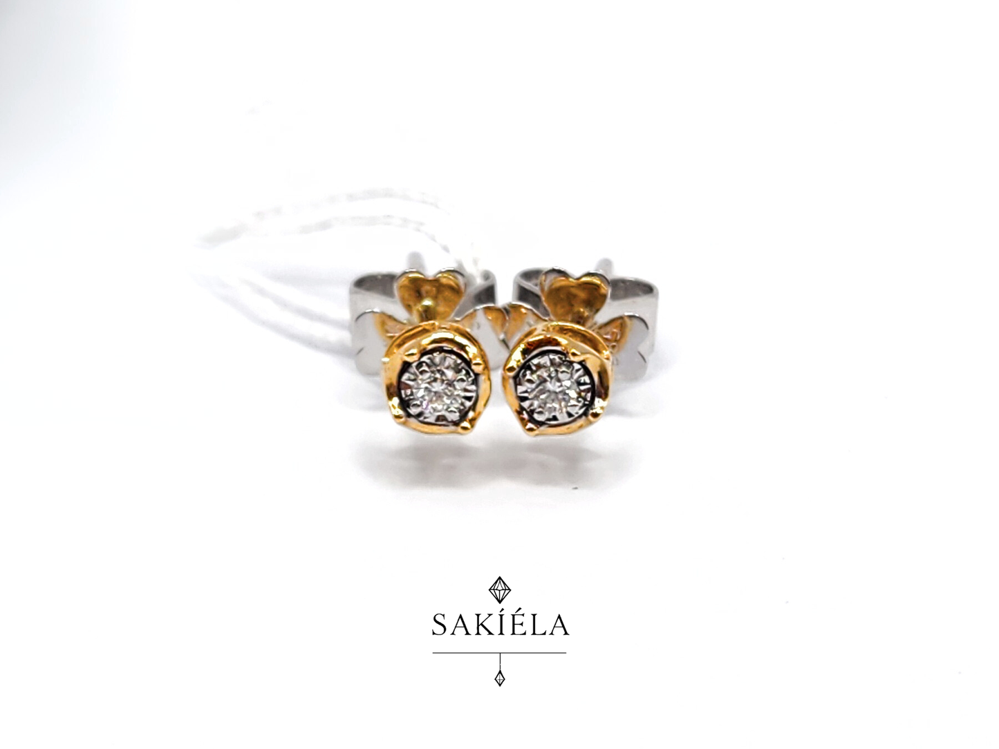 Stud Earrings - 0.06cts