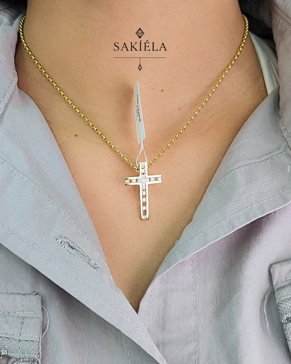 Cross Pendant - 0.32cts