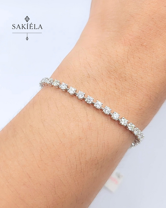 Tennis Bracelet - 3.810cts