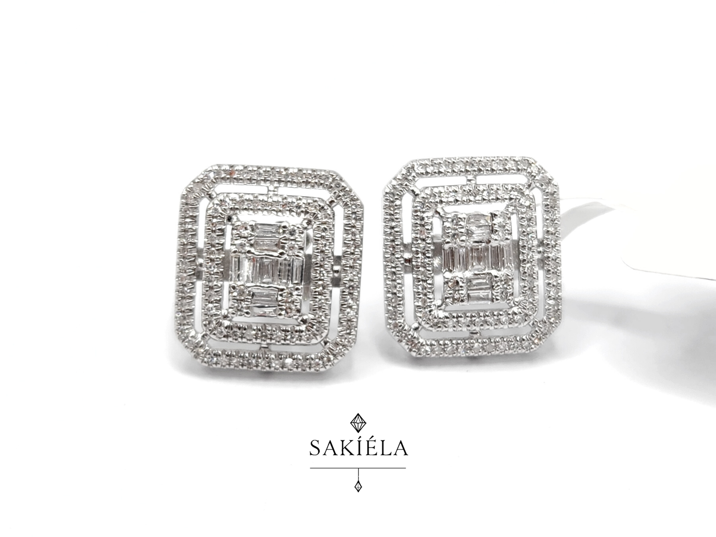 Diamond Earrings - 0.70cts