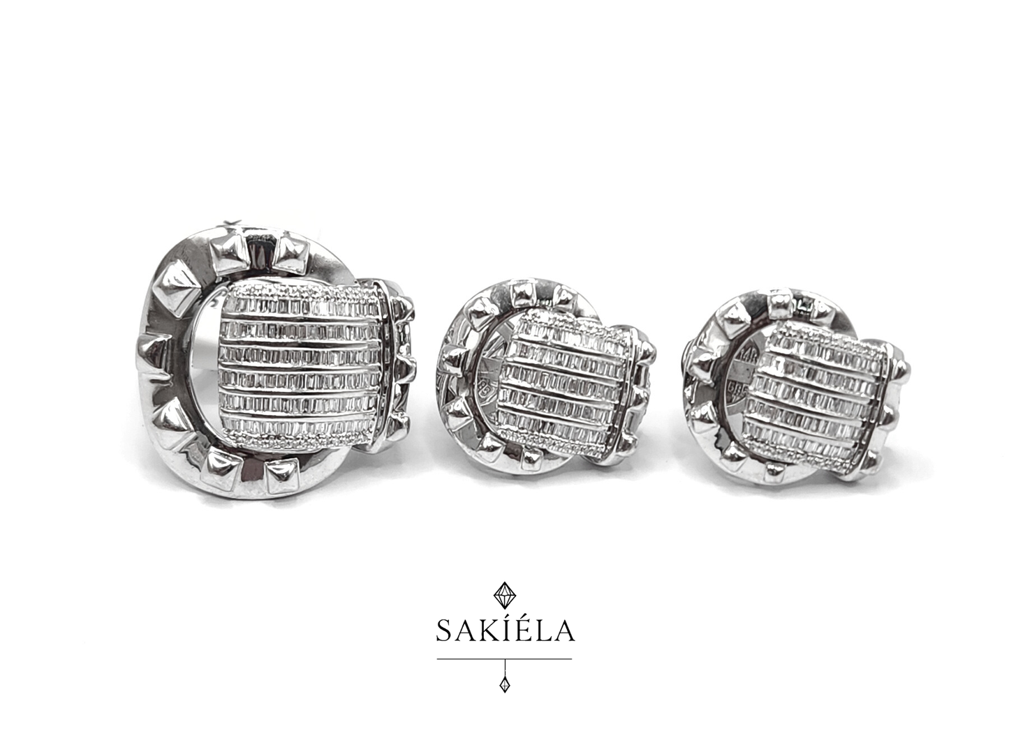 Diamond Ring & Earrings Set 70