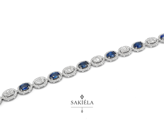 Blue Diamond Bracelet - 1.035cts
