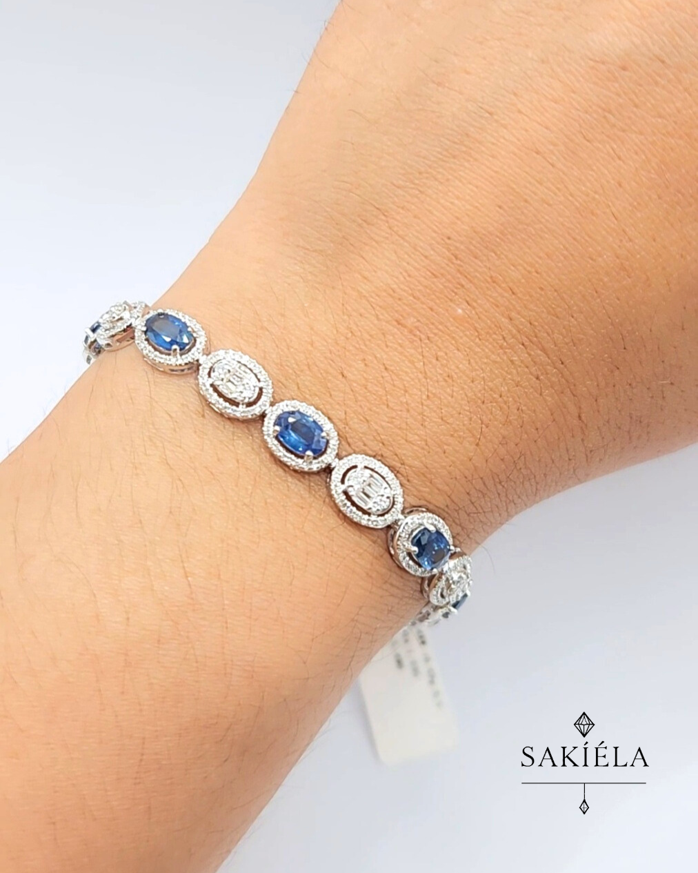 Blue Diamond Bracelet - 1.035cts