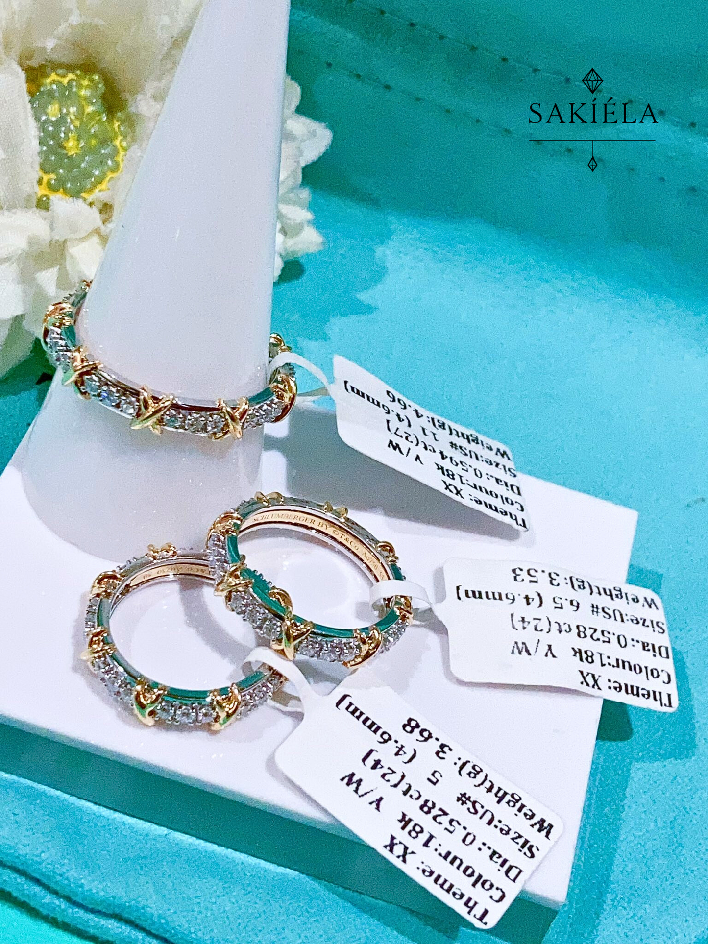 Tiffany & Co. Sixteen Stone Set