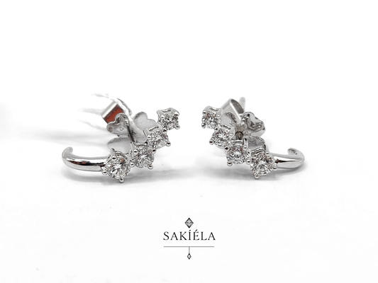 Stud Earrings - 0.46cts