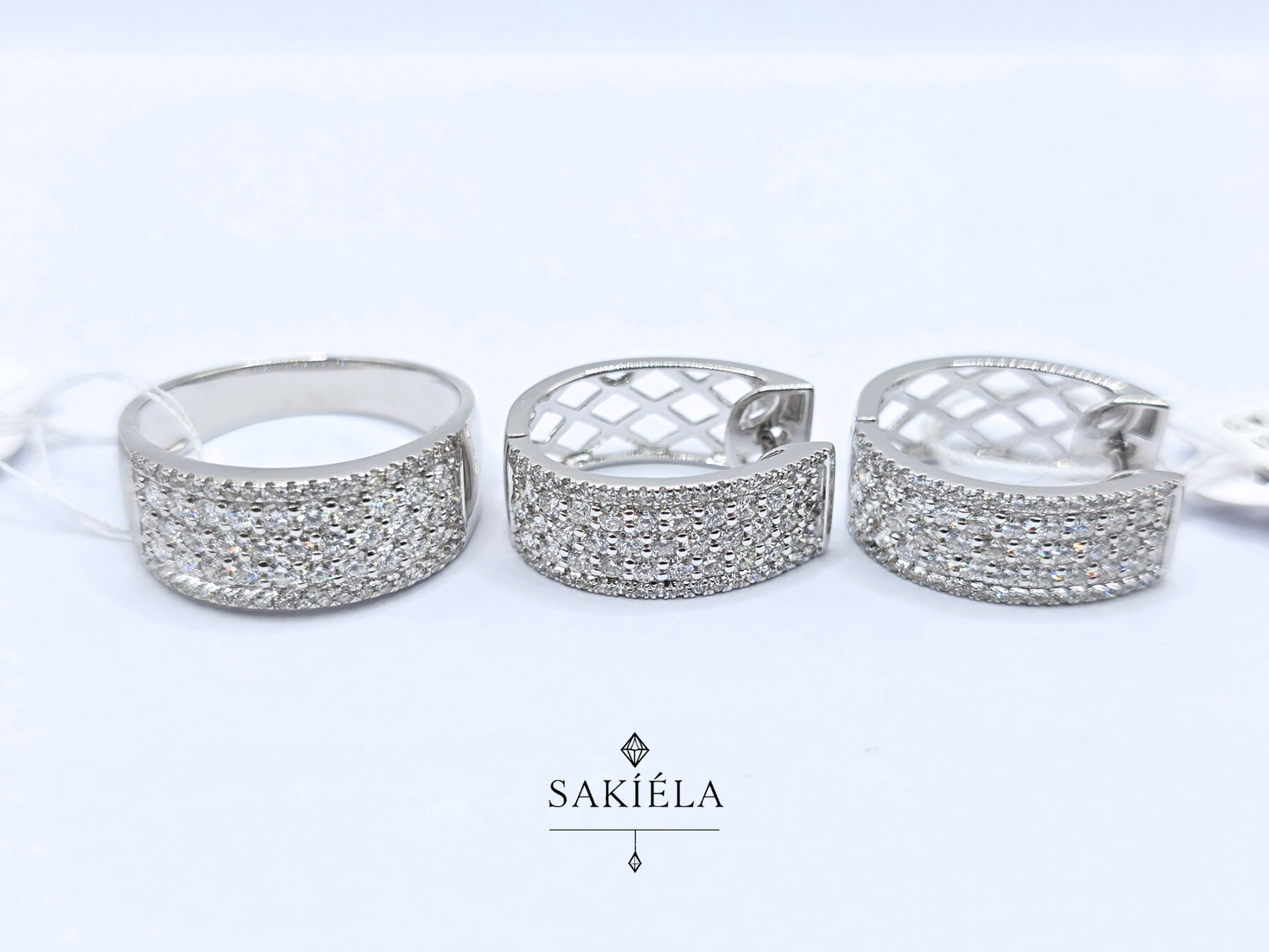 Diamond Ring and Earring