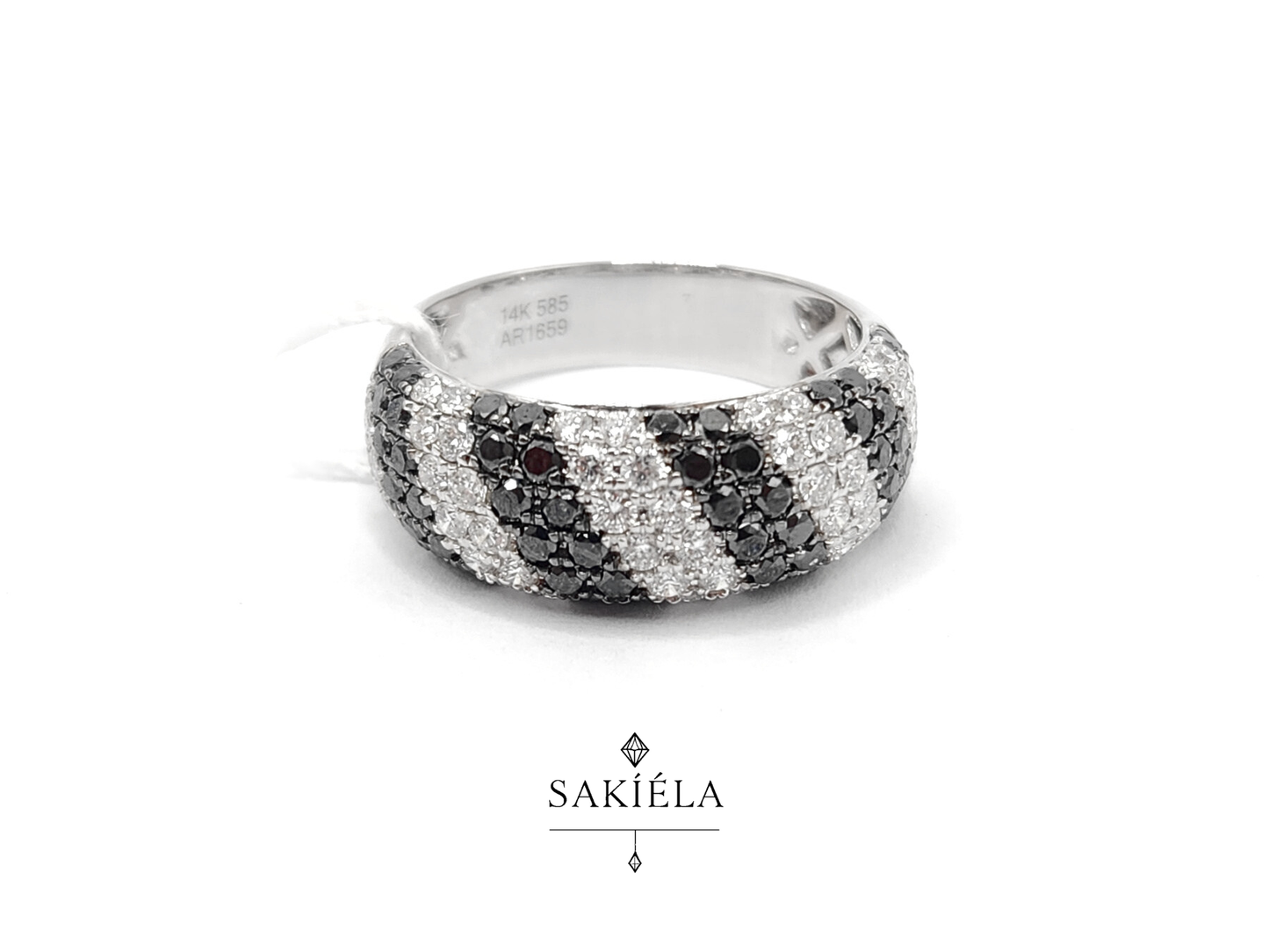 Black Diamond Ring - 0.68cts