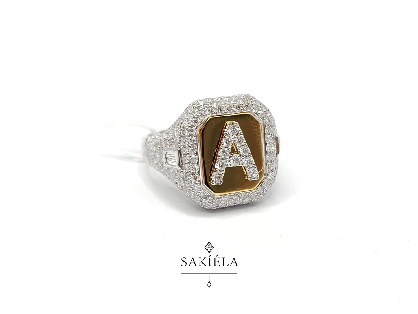 Diamond "A" Ring - 1.63cts